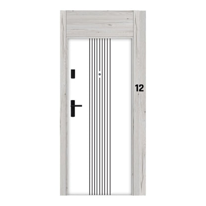 Ościeżnica Fortia 90 cm Dąb Silver