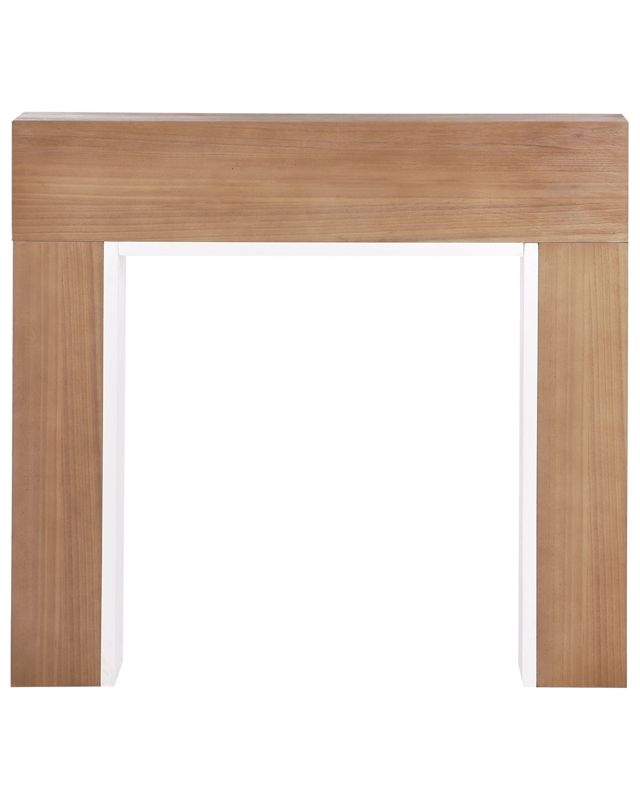 Kaminramme Boyanup 110x102 cm Lyst Træ
