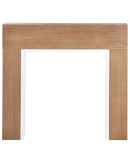 Kaminramme Boyanup 110x102 cm Lyst Træ