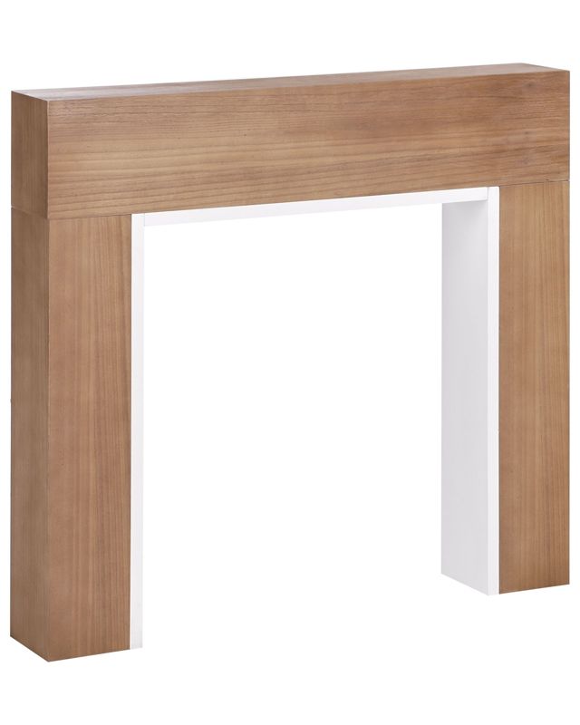 Kaminramme Boyanup 110x102 cm Lyst Træ