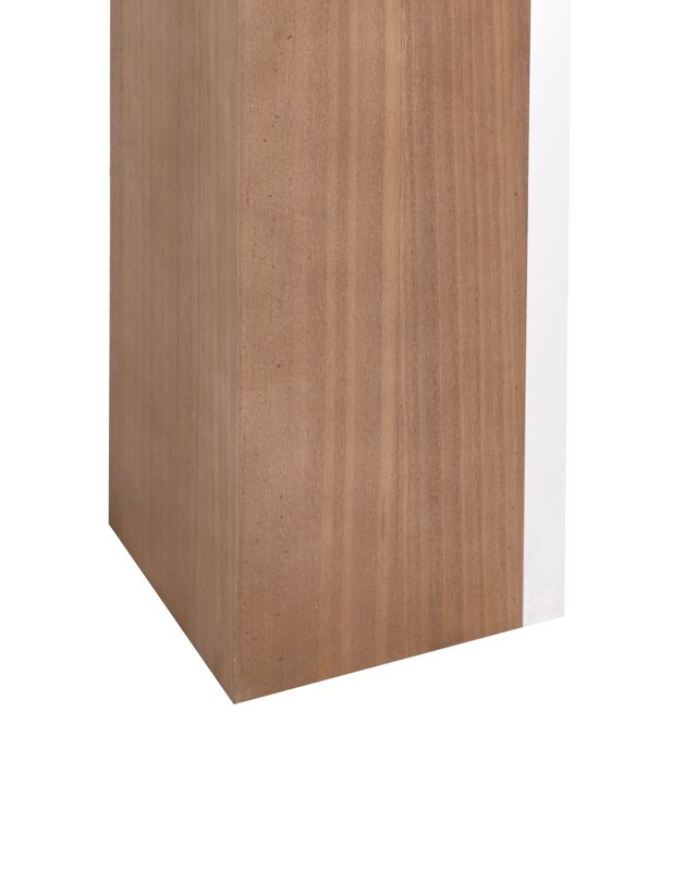 Kaminramme Boyanup 110x102 cm Lyst Træ
