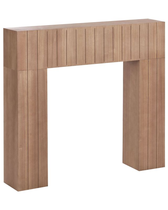 Kaminramme Bunbury 110x23x100 cm Lyst Træ | 4069605000019