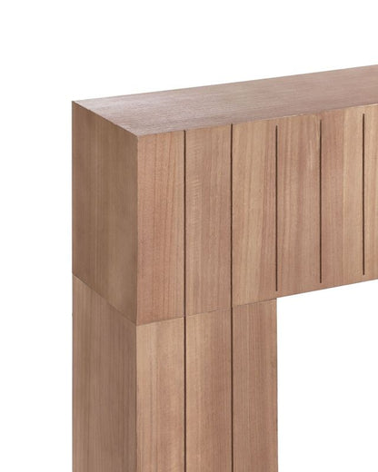 Kaminramme Bunbury 110x23x100 cm Lyst Træ | 4069605000019