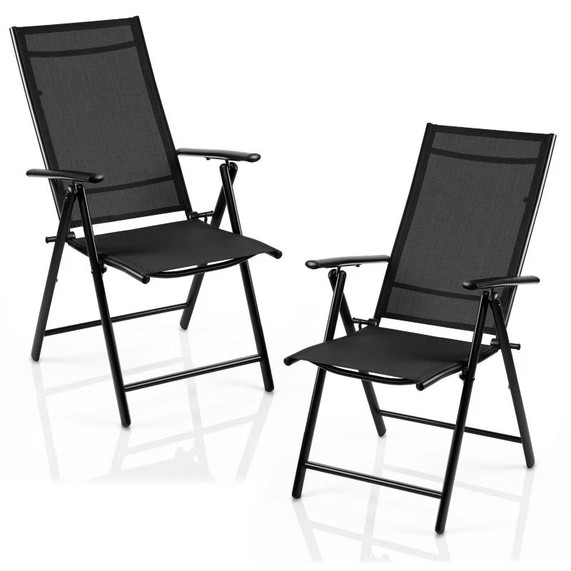 Positionsstol SO-983 Justerbar Sort 2 Stk