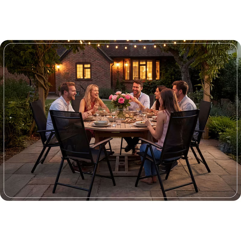 Positionsstol SO-983 Justerbar Sort 2 Stk