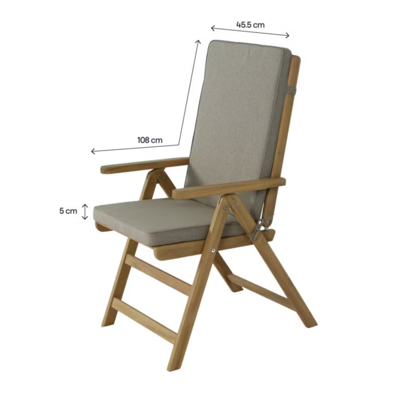 Positionsstolshynde Tiga 108x45,5 cm Grå