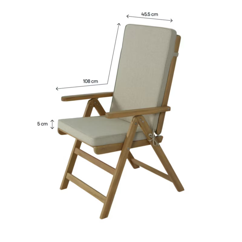 Positionsstolshynde Tiga 108x45,5 cm Sand