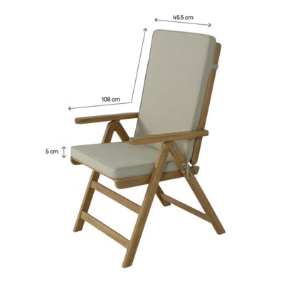 Positionsstolshynde Tiga 108x45,5 cm Sand