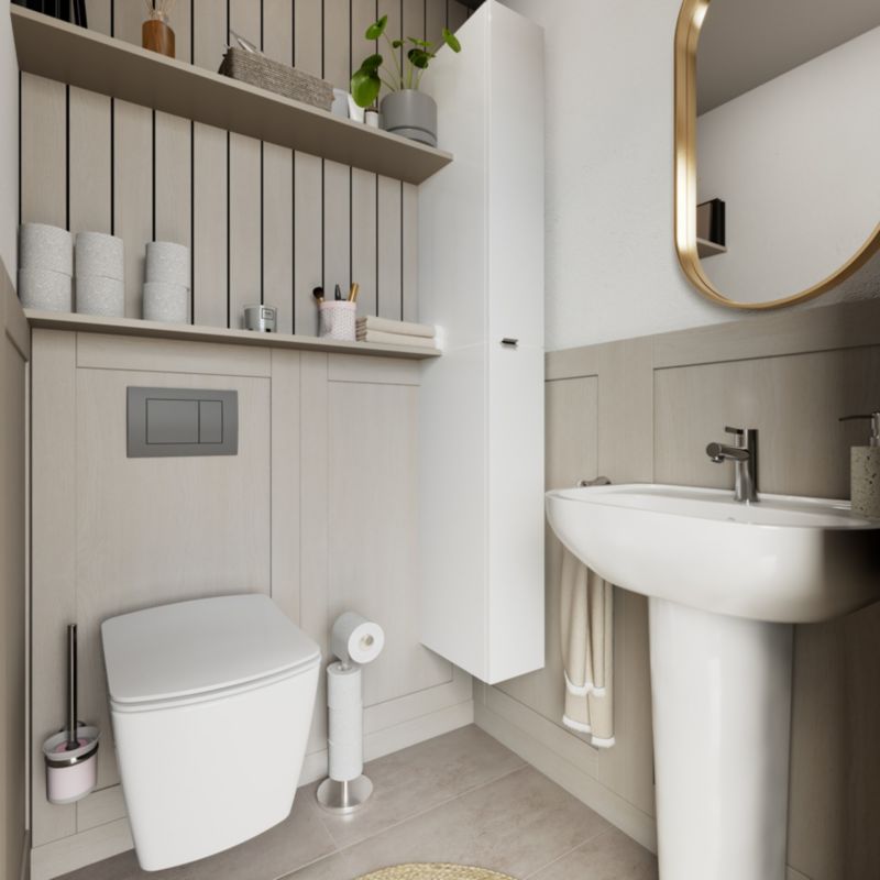 Postument til håndvask GoodHome Cavally