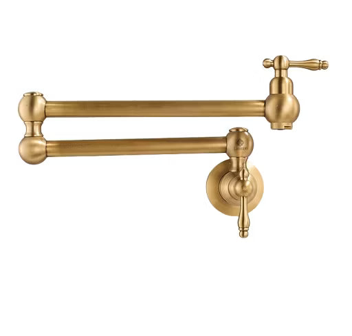 Pot Filler Køkkenarmatur 56 cm Børstet Messing