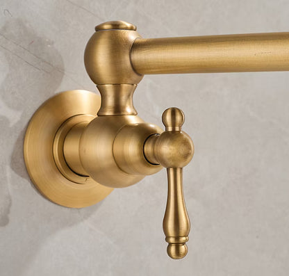 Pot Filler Køkkenarmatur 56 cm Børstet Messing