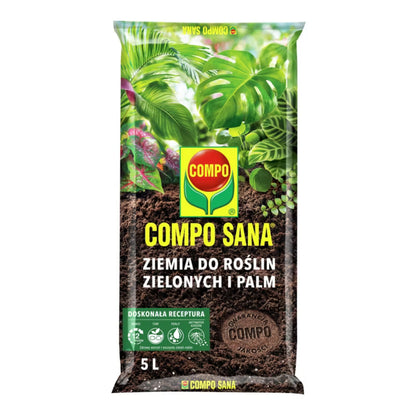 Pottemuld til Grønne Planter 5 Liter
