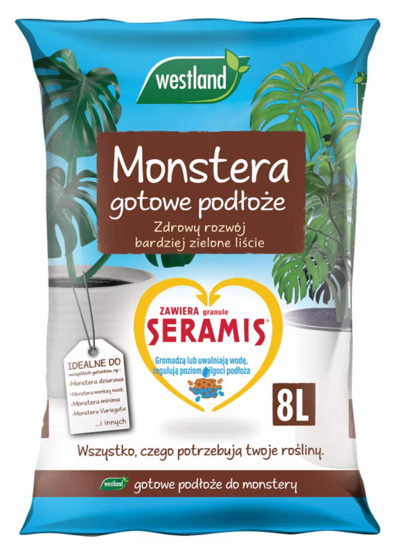 Pottemuld til Monstera 8 Liter