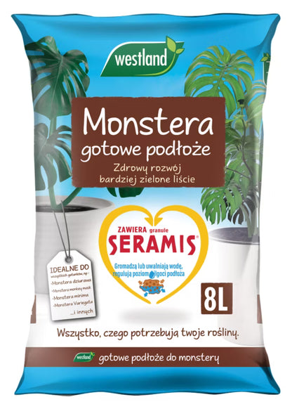 Pottemuld til Monstera 8 Liter