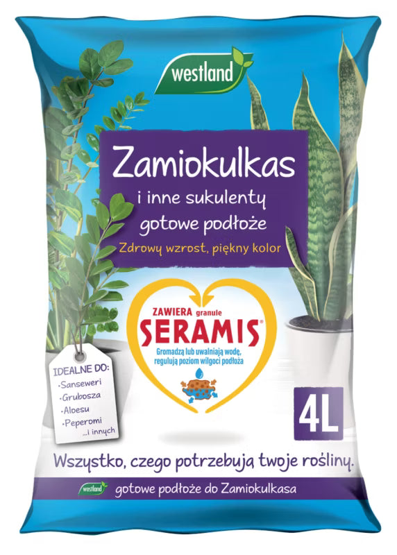 Pottemuld til Zamioculcas 4 Liter