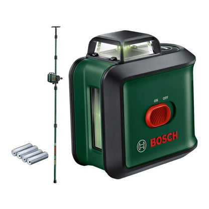 Bosch PLL 360 laser-vaterpas med teleskopstang