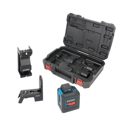 Erbauer 360° rød laser-vaterpas 20 m