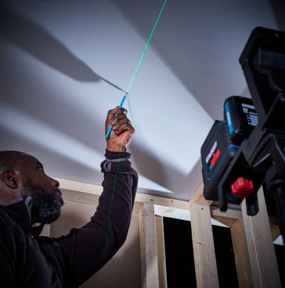 Erbauer 360° grøn laser-vaterpas 25 m