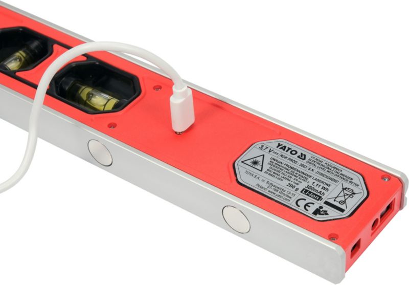 Yato Torpedo vaterpas med laserafstandsmåler