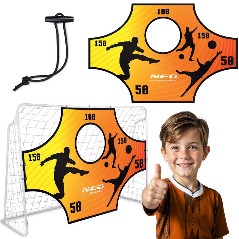 Præcisionsdug til Fodboldmål 180x120 cm Orange