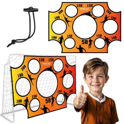 Præcisionsdug til Fodboldmål 215x150 cm Orange