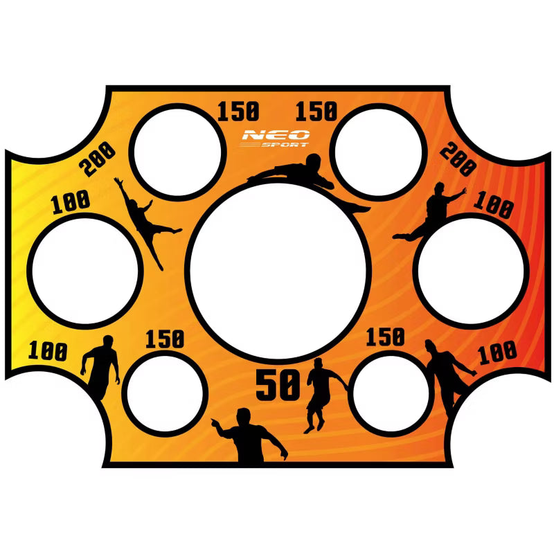 Præcisionsdug til Fodboldmål 215x150 cm Orange