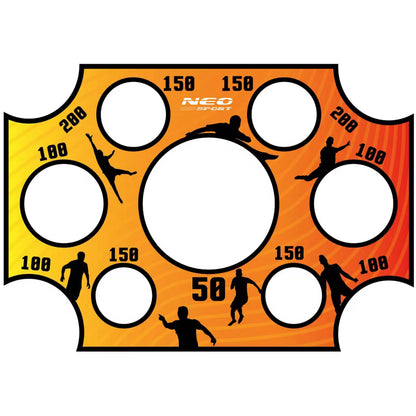 Præcisionsdug til Fodboldmål 215x150 cm Orange