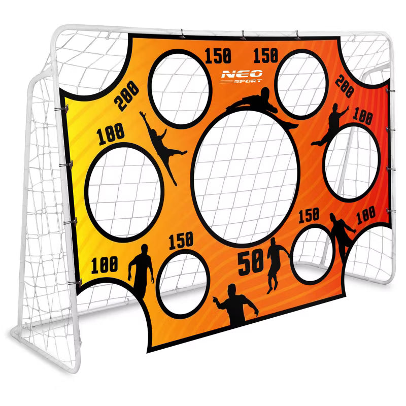 Præcisionsdug til Fodboldmål 215x150 cm Orange