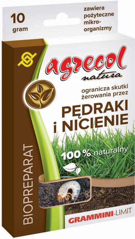 Agrecol Grammini Limit mikrobiologisk middel mod larver, dræbersnegle og nematoder 10 g