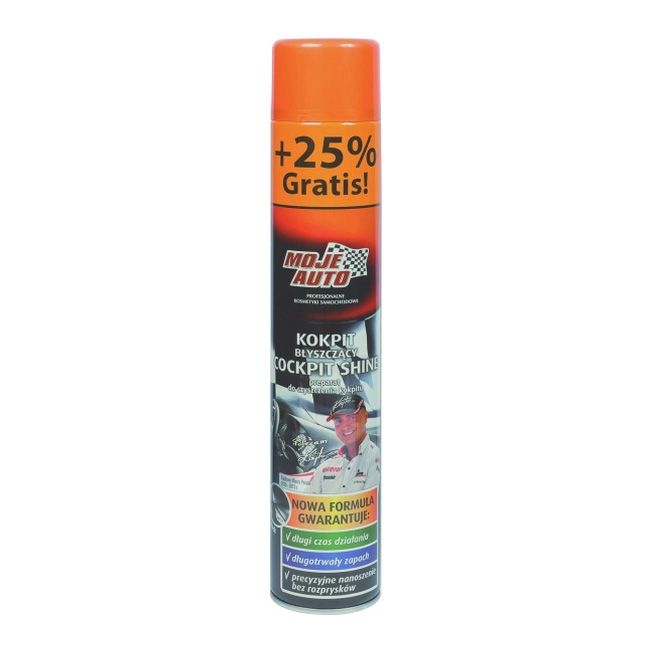 Moje Auto Kokpit glansspray 750 ml sort