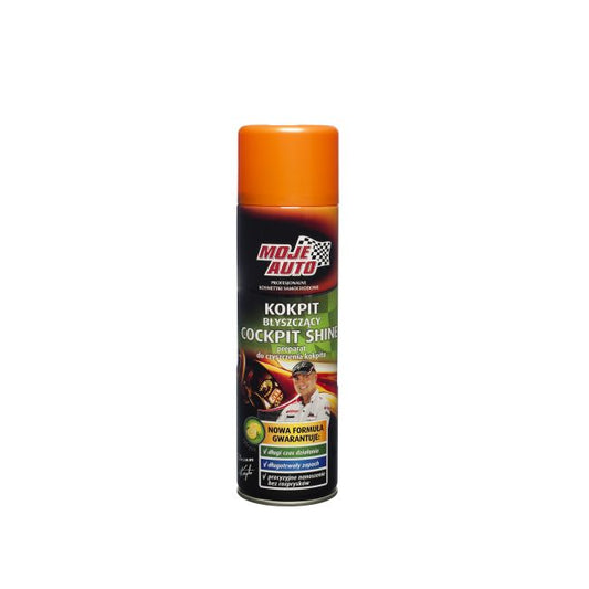 Moje Auto kokpitplejemiddel med skinnende finish og citronduft 500 ml
