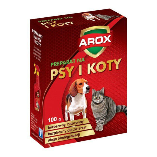 Effektivt middel til at holde hunde og katte væk 100 g