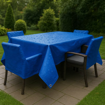 Presenning 10x18 m Blå Vandtæt