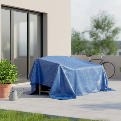 Presenning 2x3 m 70 g/m² Blå