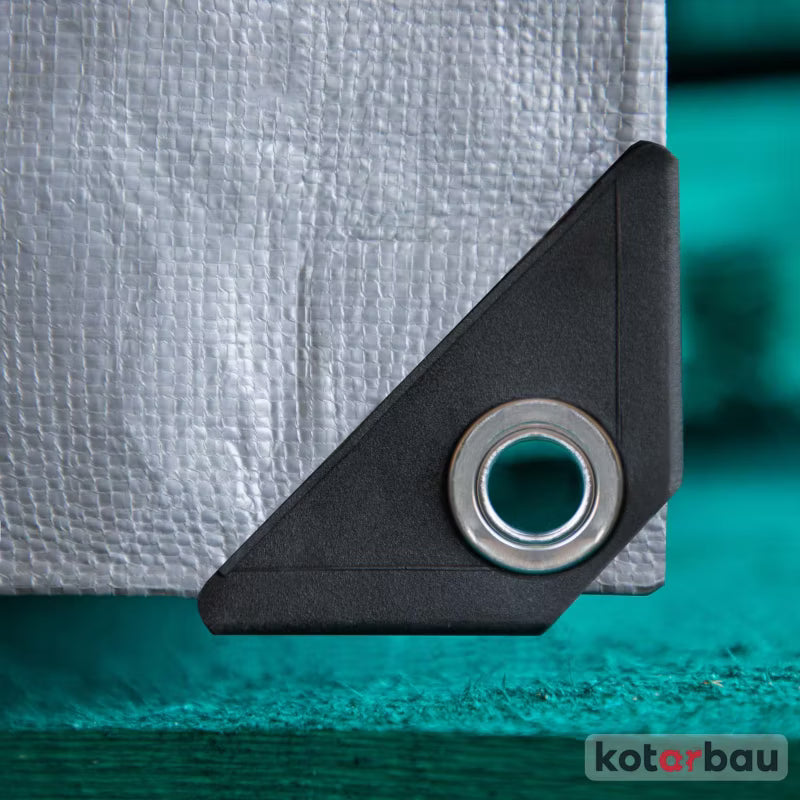 Presenning 2x3 m Sølv 200 g/m²