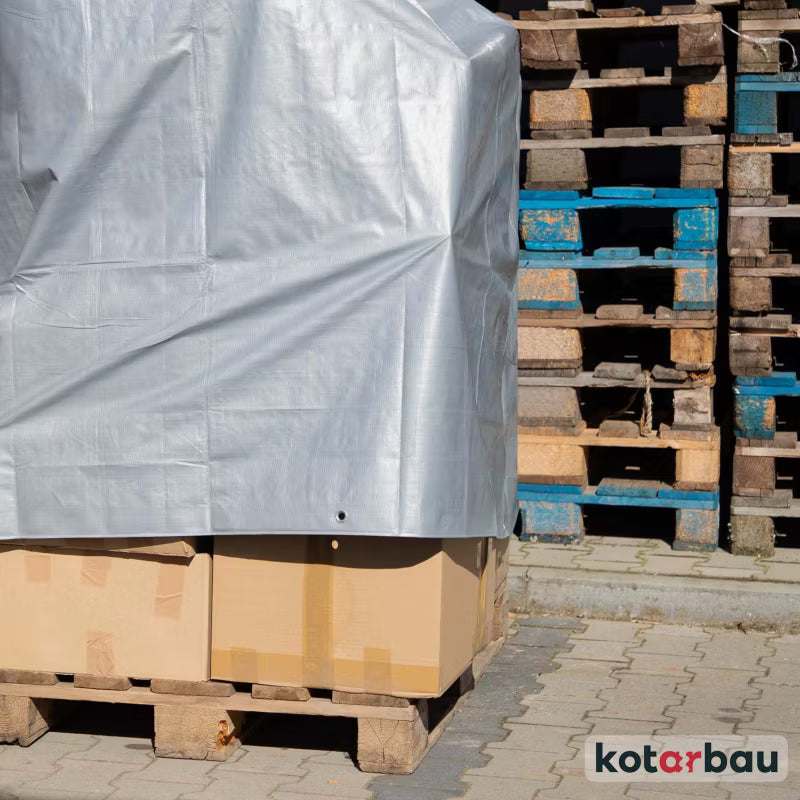 Presenning 2x3 m Sølv 200 g/m²
