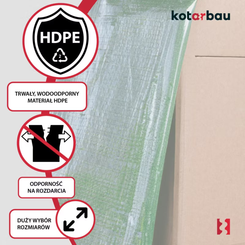 Presenning 2x3 m Sølv 200 g/m²