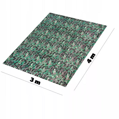 Presenning 3x4 m Camouflage UV-bestandig