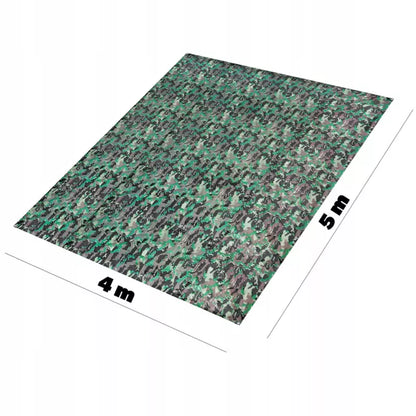 Presenning 4x5 m Camouflage Forstærket UV