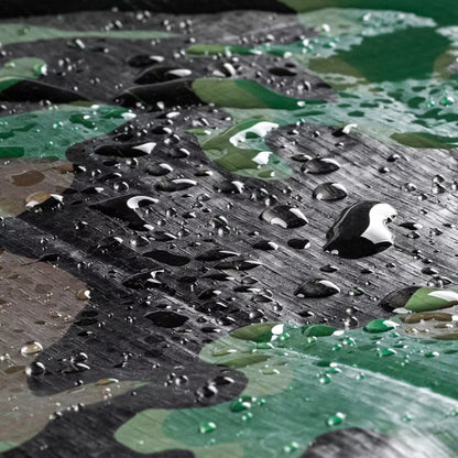 Presenning 4x6 m Camouflage Forstærket UV