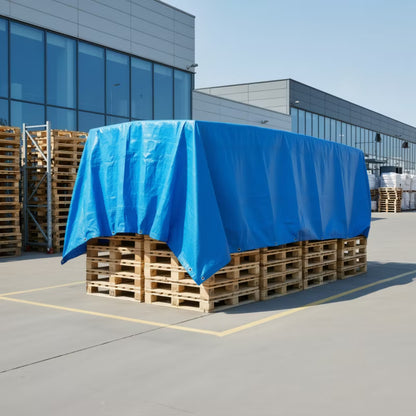 Presenning 5x8 m 70 g/m² Blå