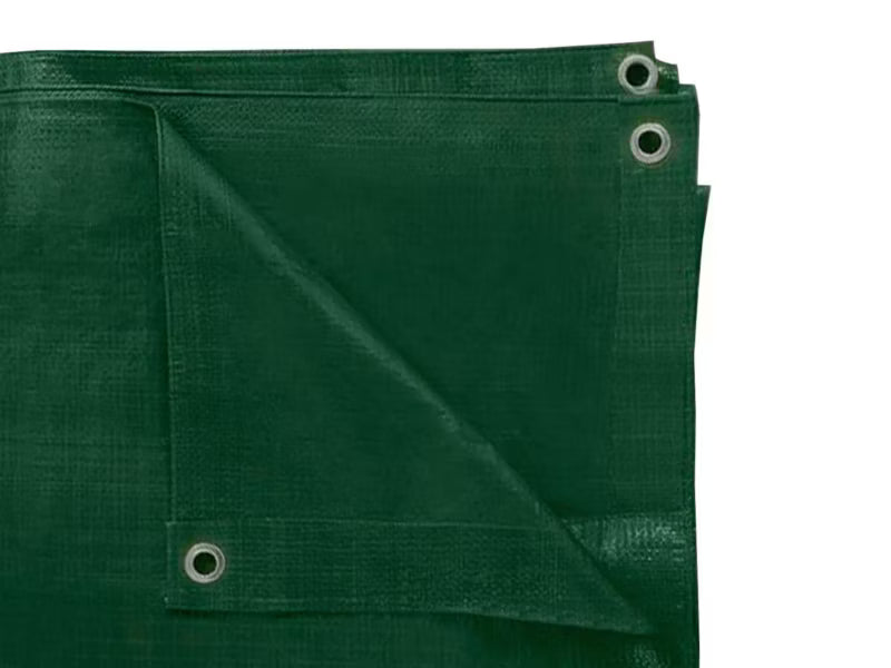 Presenning 5x8 m Grøn 90 g/m²
