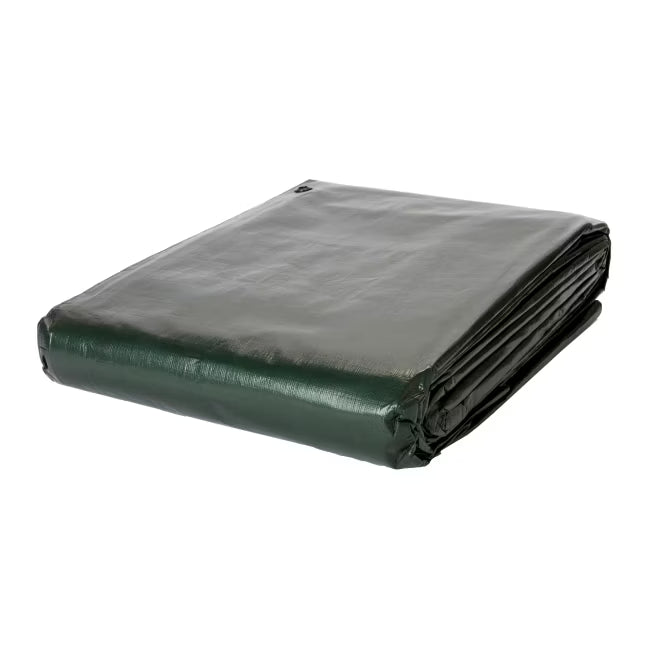 Presenning 6x10 m 140 g/m² Grøn og Brun