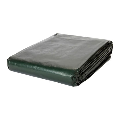Presenning 6x10 m 140 g/m² Grøn og Brun