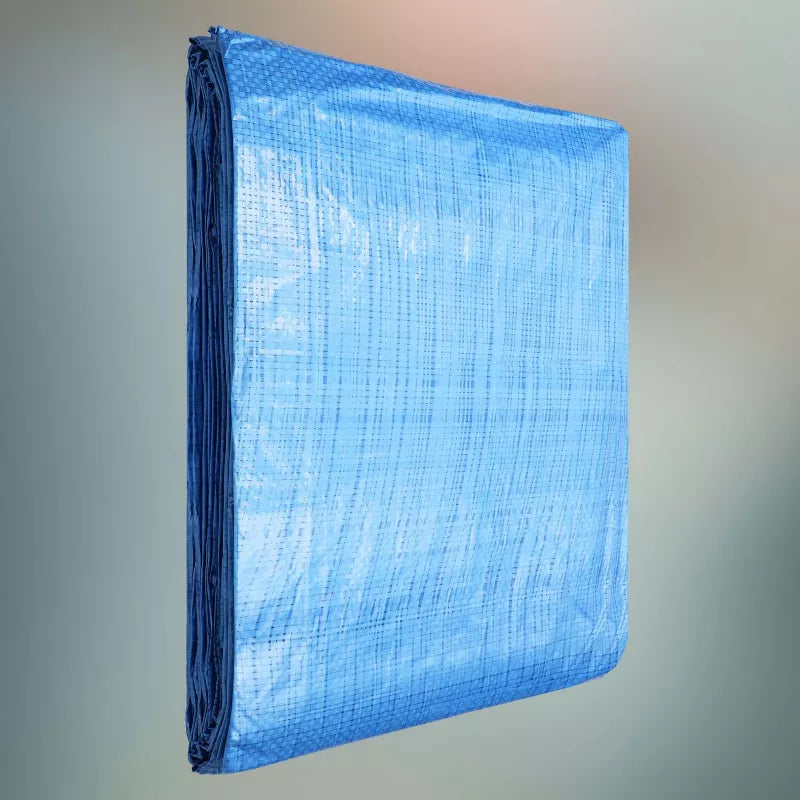 Presenning 6x8 m Blå 75 g/m²