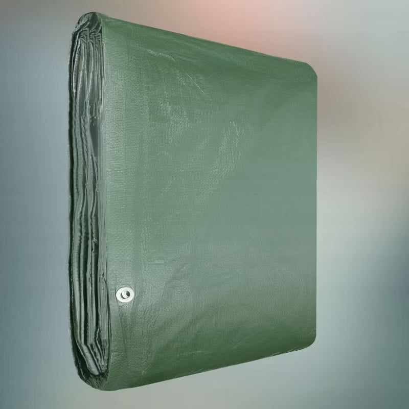 Presenning 8x10 m 120 g/m² Olivengrøn