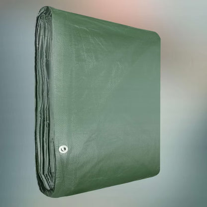 Presenning 8x10 m 120 g/m² Olivengrøn