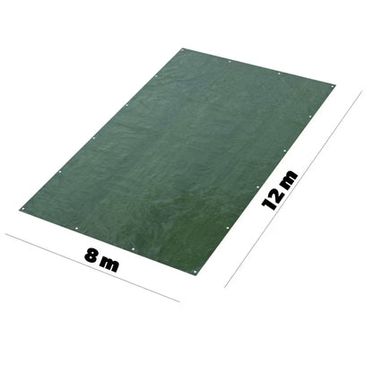 Presenning 8x12 m Grøn Vandtæt