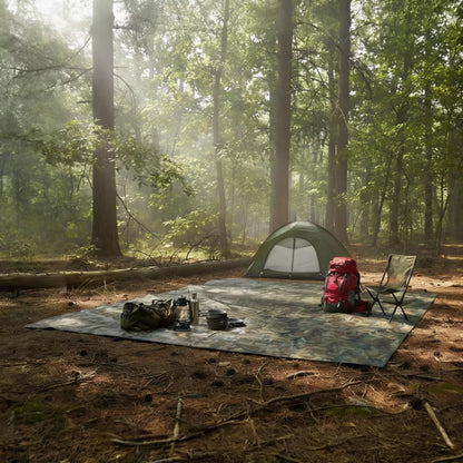 Presenning Camouflage 4x5 m 140 g/m²