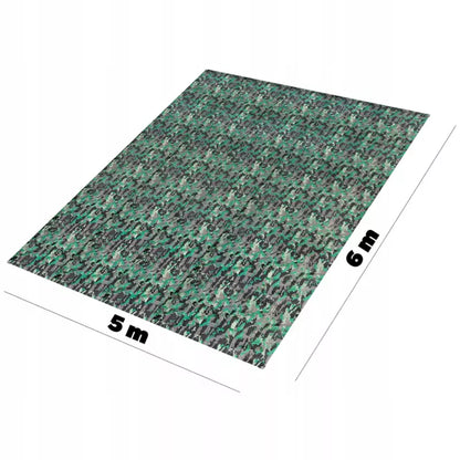 Presenning Forstærket 5x6 m Camouflage